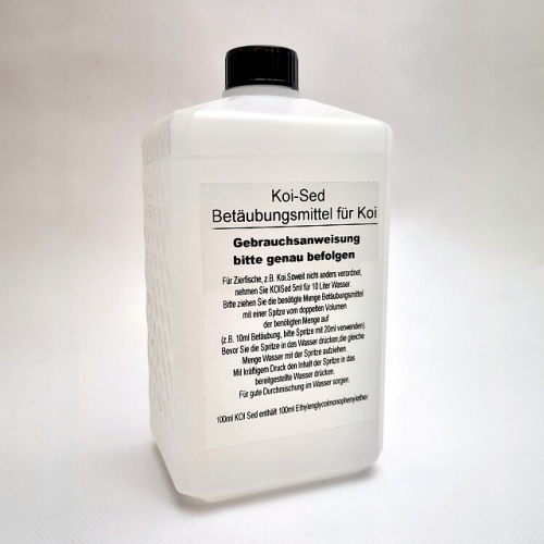 Koi -Sed Betäubungsmittel für Koi - 1 Ltr. HÄNDLER